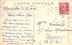 Postal Corrida Corrida de toros EL paseo el desfile del cuadrille