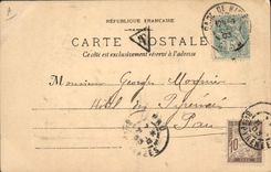 CPA Corrida Course de taureaux Chute du picador 