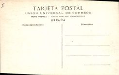 Postal Corrida Curso de toros Entrando o de tirandosc tiene matar la muerte