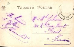 CPA Corrida Course de taureaux Pase de muleta 