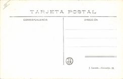 Postal Corrida Corrida de toros Pataterillo clavando el por