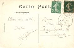 CPA Bateau de Guerre Le Saint Louis Cuirasse d'escadre