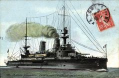 CPA Bateau de Guerre Le Saint Louis Cuirasse de 1er rang 