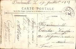 CPA Bateau de Guerre Tirailleur Contre torpilleur 