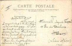 CPA Bateau de Guerre Contre torpilleir TRomblon 