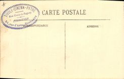 Postal Cine Claude Garry