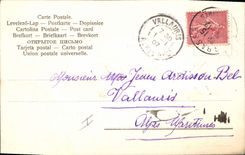 CPA Fantaisie Fleurs Trefles Coccinnelles 