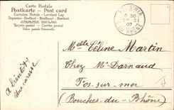 Vintage Postcard Fantasy Easter Chicks