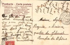 Vintage Postcard Fantasy Woman Sailor Boat