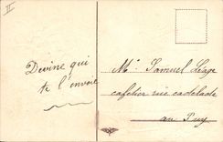 CPA Fantaisie Fleurs Poisson 1er Avril 