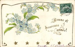 CPA Fantaisie Fleurs 