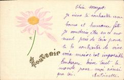 CPA Fantaisie Fleurs 