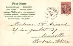 CPA Fantaisie Fleurs Bateau Voilier 