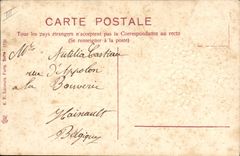 CPA Fantaisie Fleurs Enfant 