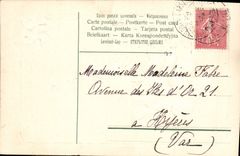 CPA Fantaisie Fleurs Trefles 