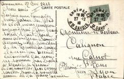 CPA Gustave Ador President de la Confederation Suisse
