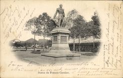 CPA Statue de Francis Garnier 