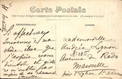 Vintage Postcard Portrait of Rial Faber