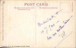 Vintage Postcard Vincent d' Indy