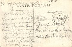 Postal Caballo Hípica Equitación en campaña el mariscal que Calza Militaria