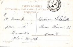 Postal Caballo Hípica Equitación Herrero