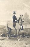 CARTE PHOTO Cheval Hippisme Equitation 