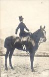 CARTE PHOTO Cheval Hippisme Equitation 