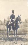 CARTE PHOTO Cheval Hippisme Equitation 