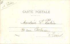 CPA Fantaisie Fleurs Annee 1905