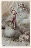 Vintage Postcard Fantasy Woman Year 1910