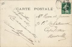 Vintage Postcard Fantasy Woman Year 1910