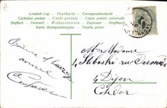 CPA Fantaisie Fleurs Annee 1906 Trefles