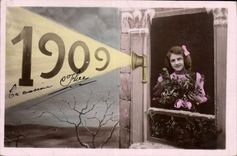 CPA Fantaisie Enfant Annee 1909