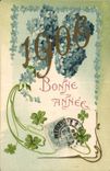 CPA Fantaisie Fleurs Annee 1906