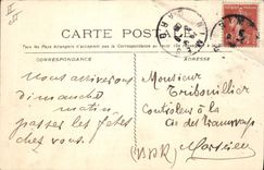 CPA Corrida Course de taureaux un picador 