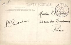 CPA Bateau de Guerre Vinh long Transport de 1ere classe 