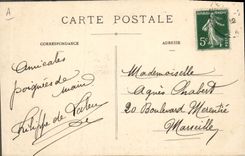 CPA Bateau de Guerre La Verite Cuirasse d'escadre 