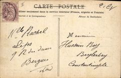 Vintage Postcard Warship Valmy Garde dimensions armours