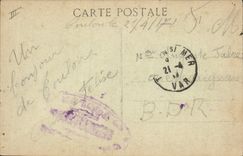 Vintage Postcard Warship Voltaire Armours 1st rank