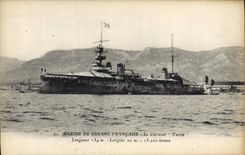 CPA Bateau de Guerre Le Cuirasse Verite 