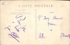 CPA Bateau de Guerre Le Vergniaud Cuirasse d'escadre 