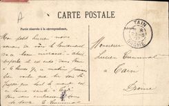 CPA Bateau de Guerre Croiseur Cuirasse Verite avant le lancement 