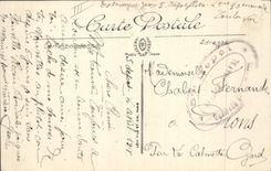 CPA Bateau de Guerre Verite Cuirasse 1er rang 