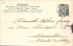 CPA Fantaisie Main Fleurs Colombe 