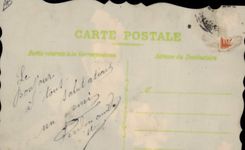 CPA Fantaisie Main Fleurs 