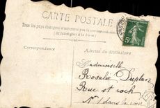 CPA Fantaisie Main Fleurs 