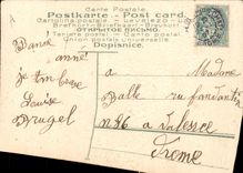 CPA Fantaisie Main Fleurs 