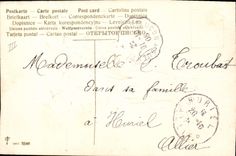 CPA Fantaisie Main Fleurs 