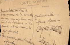 CPA Fantaisie Main Fleurs 