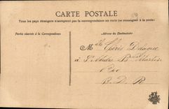 CPA Fantaisie Main Fleurs 